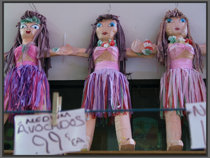 produce market dolls