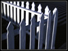 fence and shadow icon