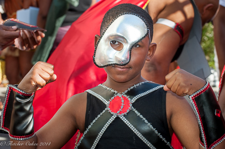 boy in mask with muscles