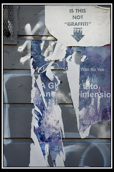 torn poster